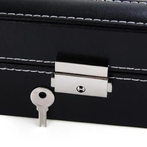 PU Leather 6 Grids Watch Box
