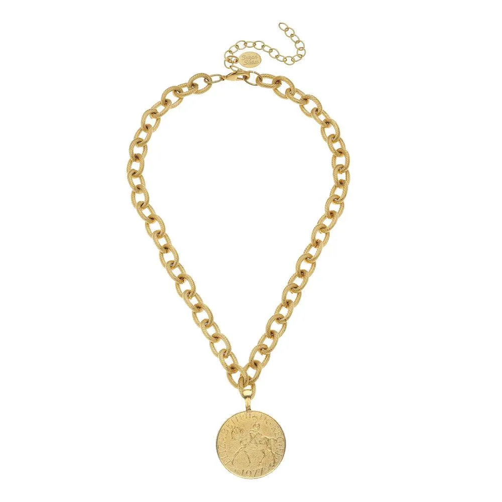 Queen Elizabeth Equestrian Necklace