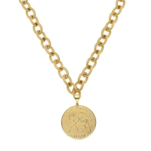 Queen Elizabeth Equestrian Necklace