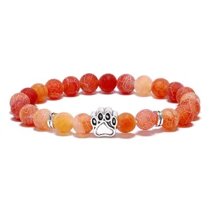 "The Four Elements" Paw Bracelet: Fire