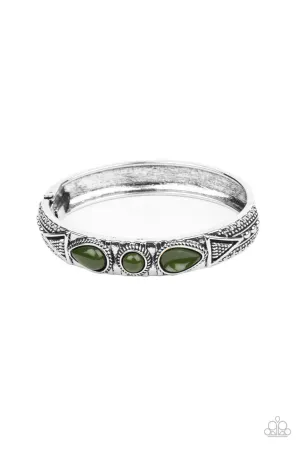 Radiant Ruins Green Paparazzi Bracelet