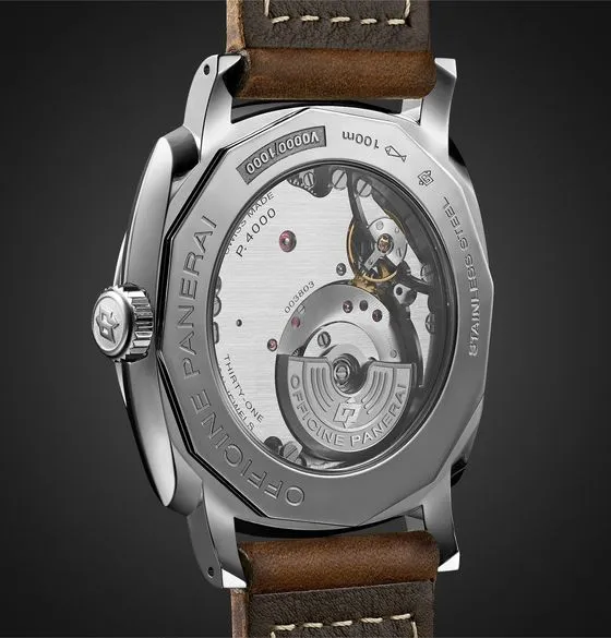 Radiomir Automatic 45mm Stainless Steel and Leather Watch