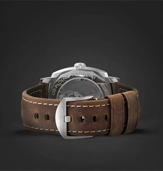 Radiomir Automatic 45mm Stainless Steel and Leather Watch