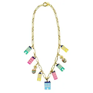 Rainbow Row Necklace