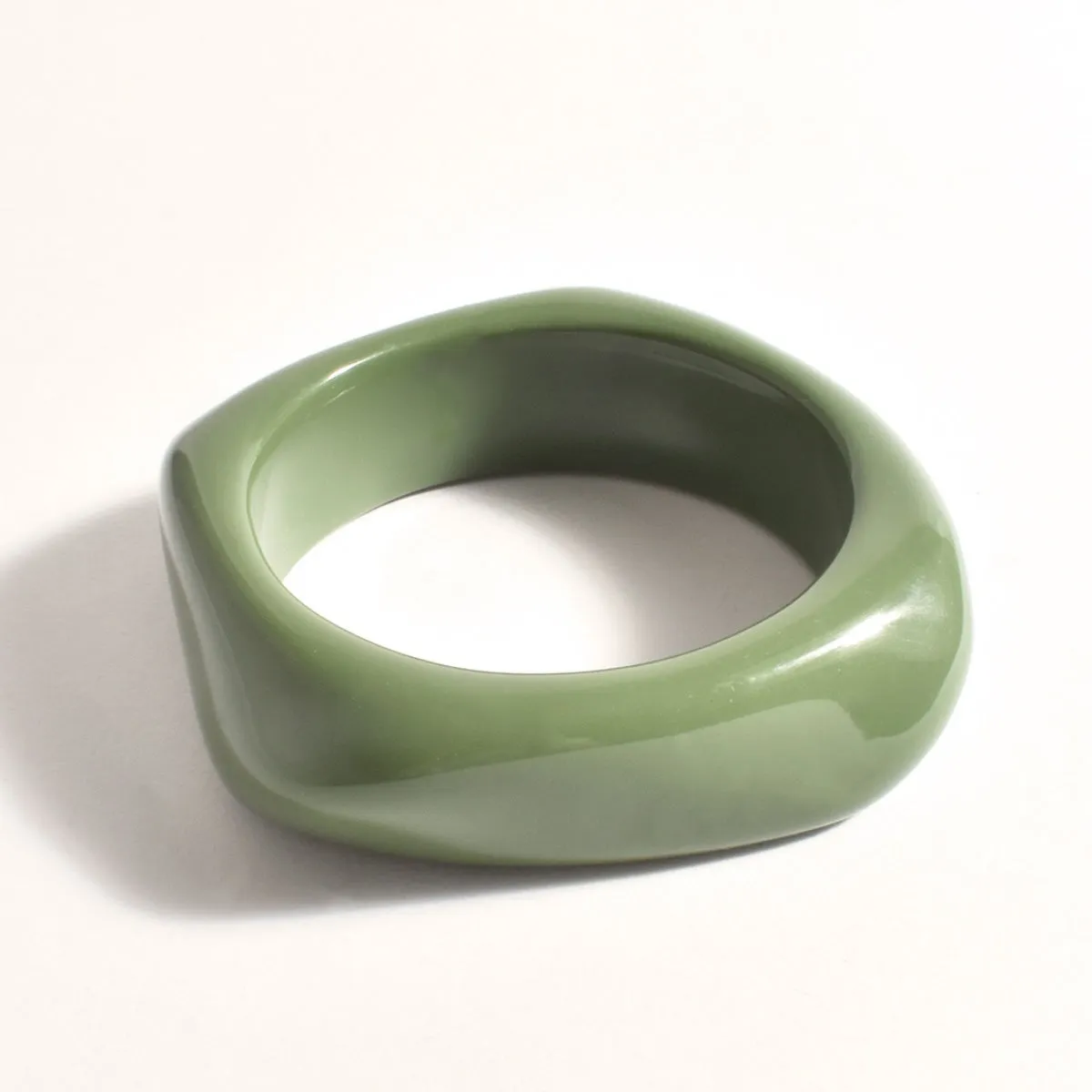 Resin Bangle (Green)
