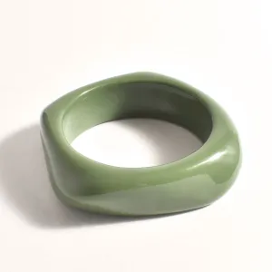 Resin Bangle (Green)