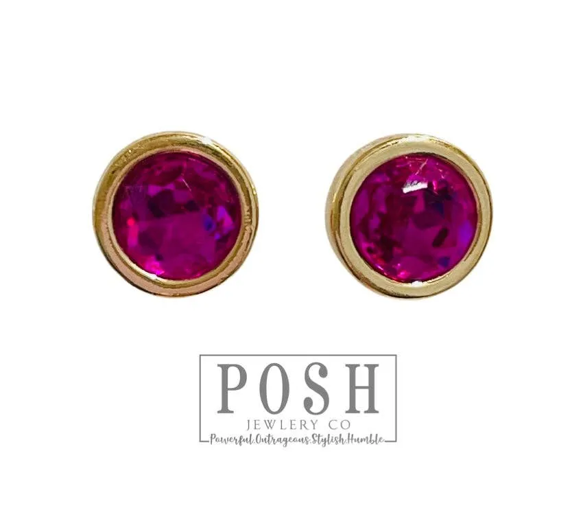 Rhinestone post earring | Stuffology Boutique