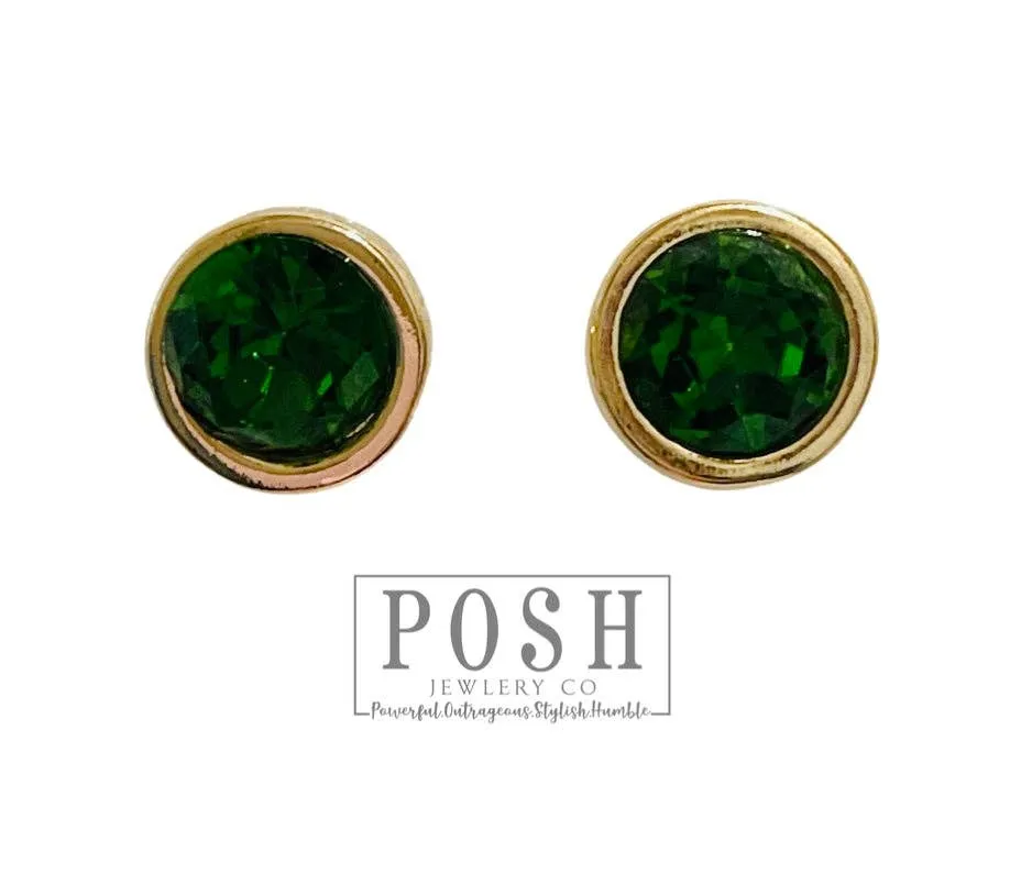 Rhinestone post earring | Stuffology Boutique