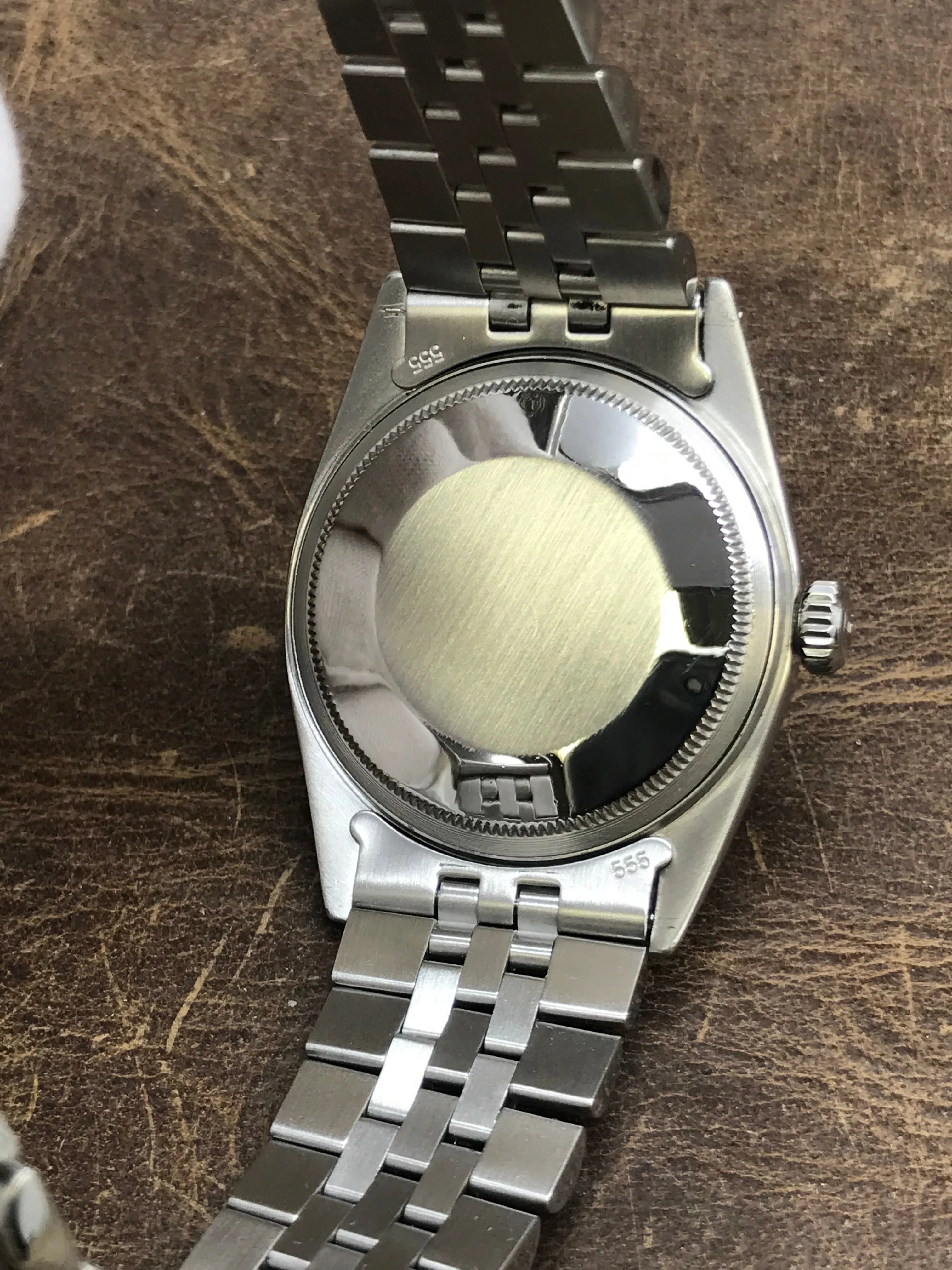 Rolex Datejust 36mm 1601 Blue Dial Automatic Watch