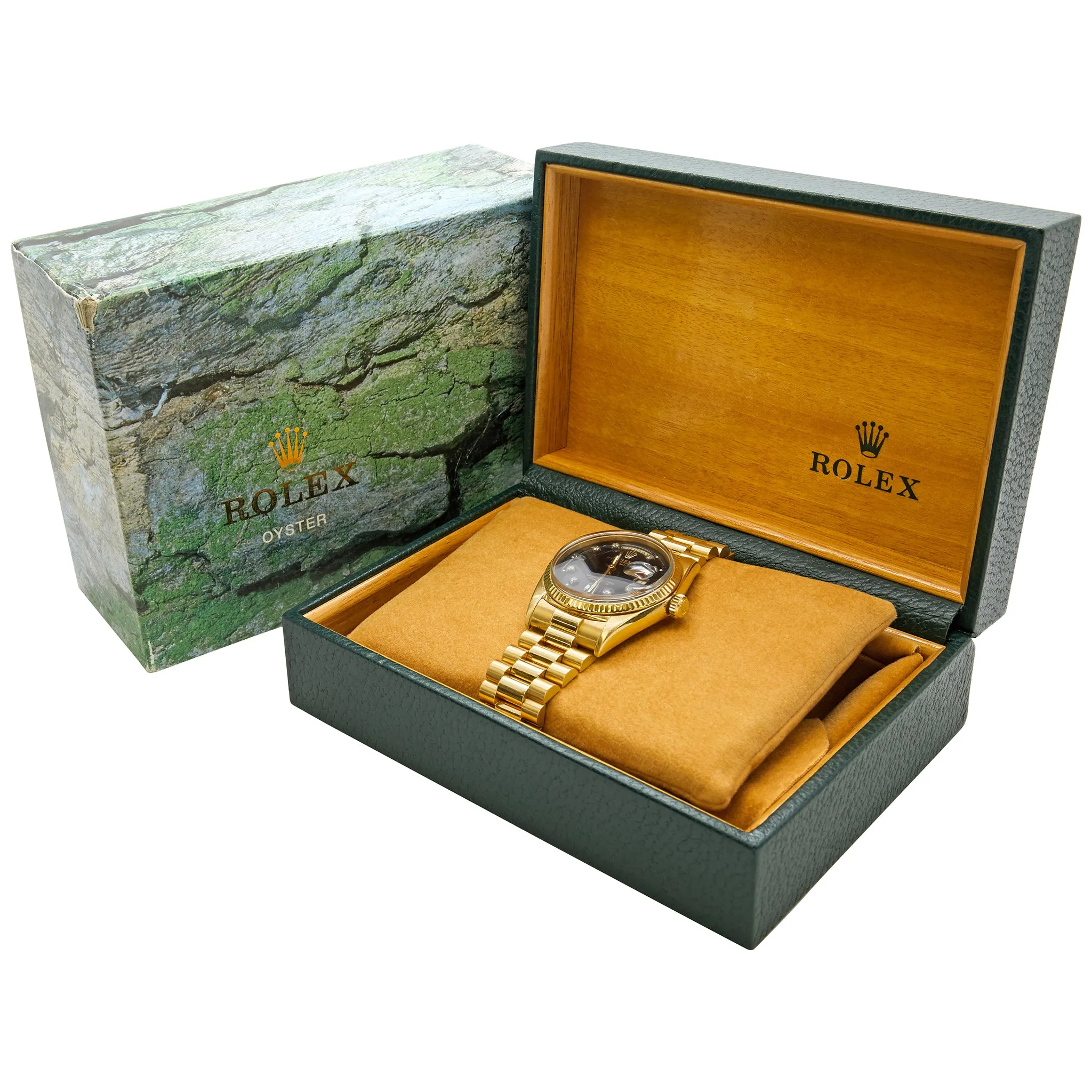 Rolex Day Date President 1803 Black Dial Automatic Watch