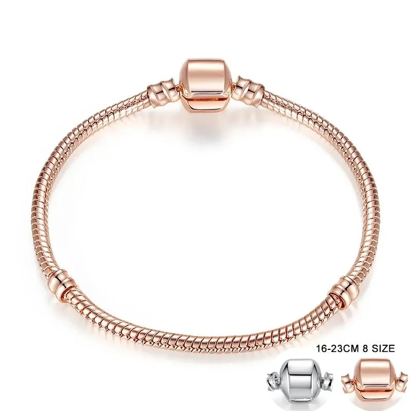 Rose Gold & Silver Bracelets