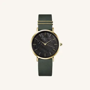 ROSEFIELD The West Village Watch - Green