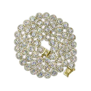 Round Tennis Necklace