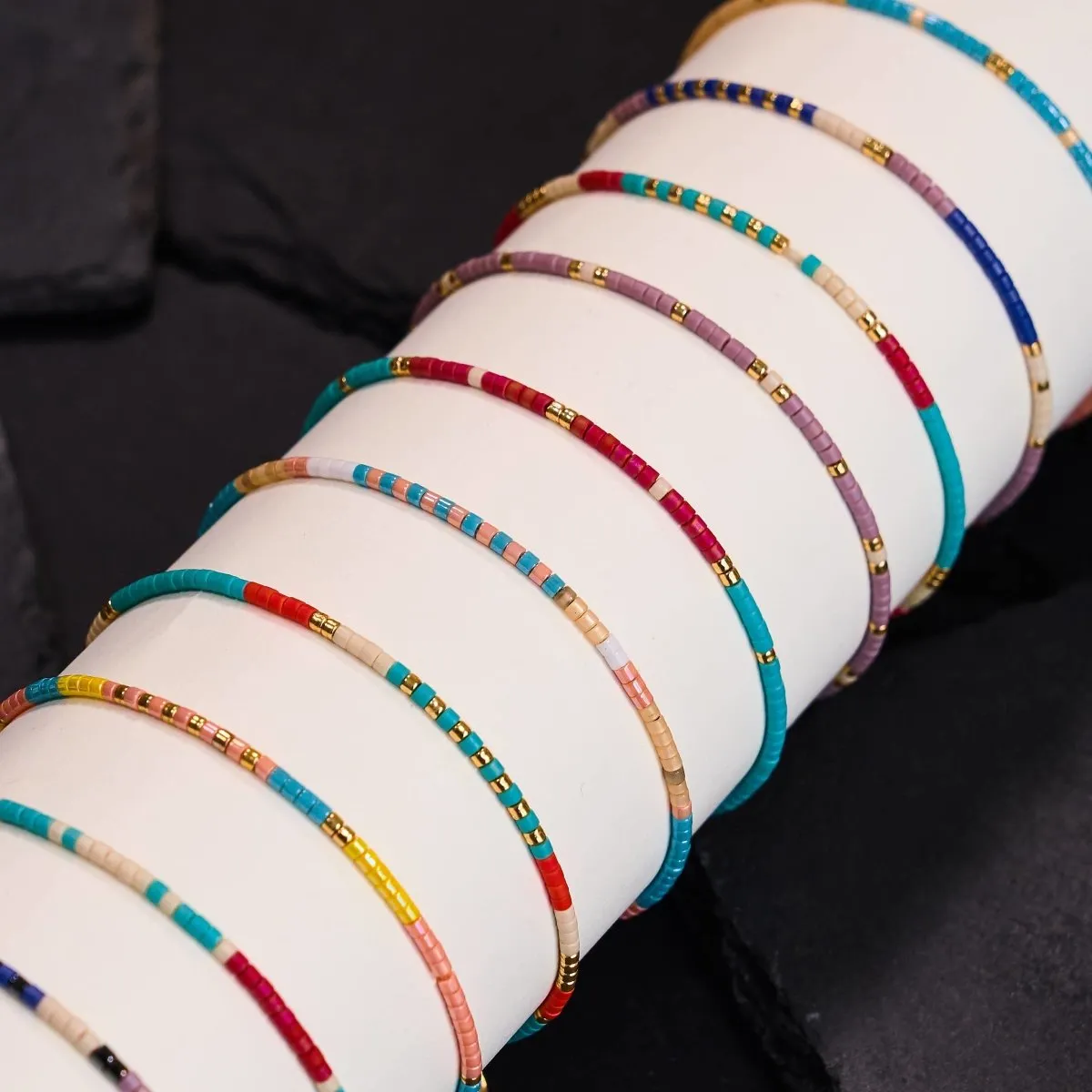 Samoa | Japanese Miyuki Seed Bead | Stranded Bracelets