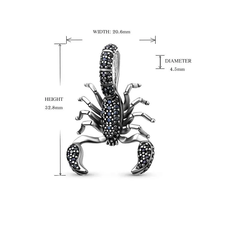 Scorpion Pendant Charm