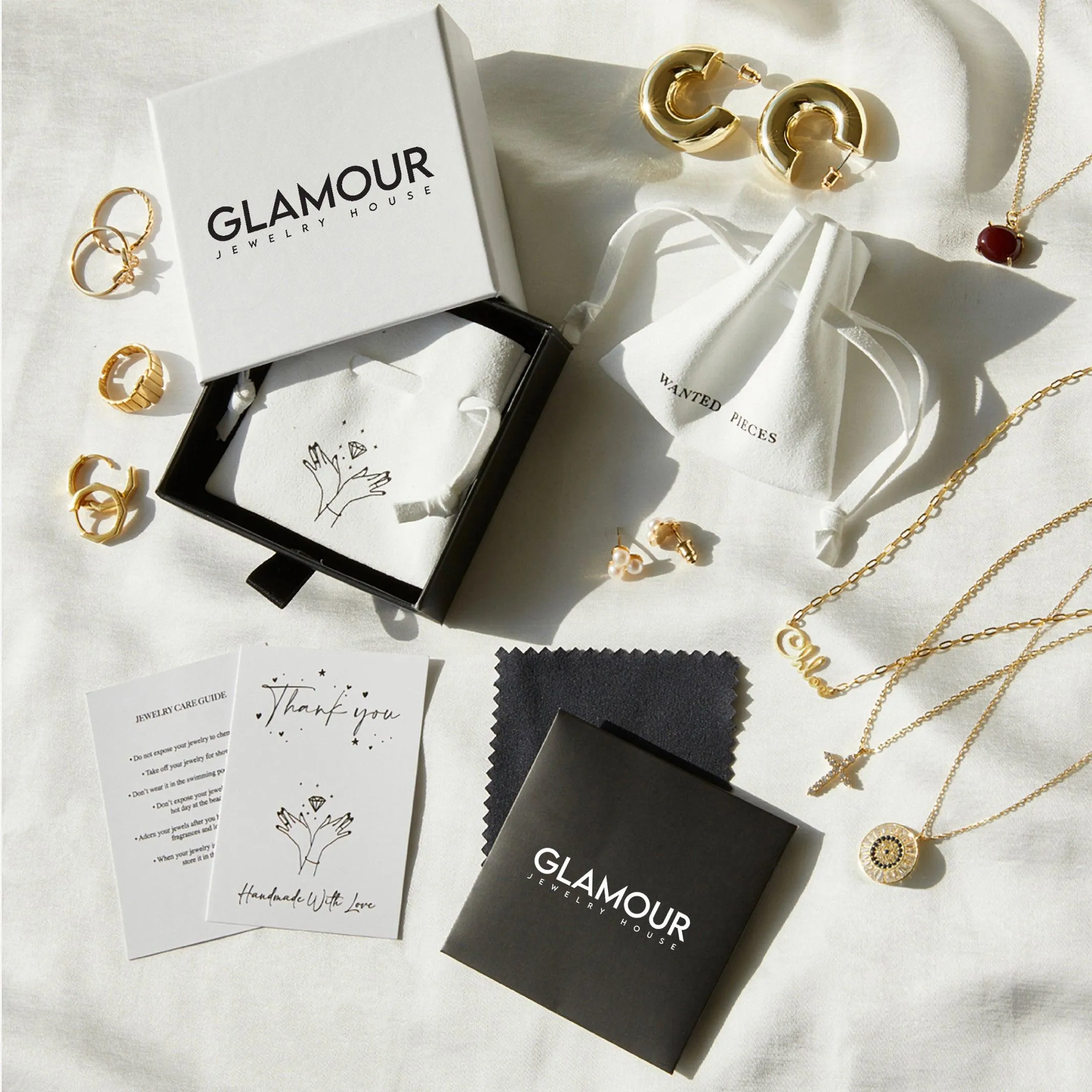 Shrimp Shell Hoop Earrings - 18K Gold Vermeil