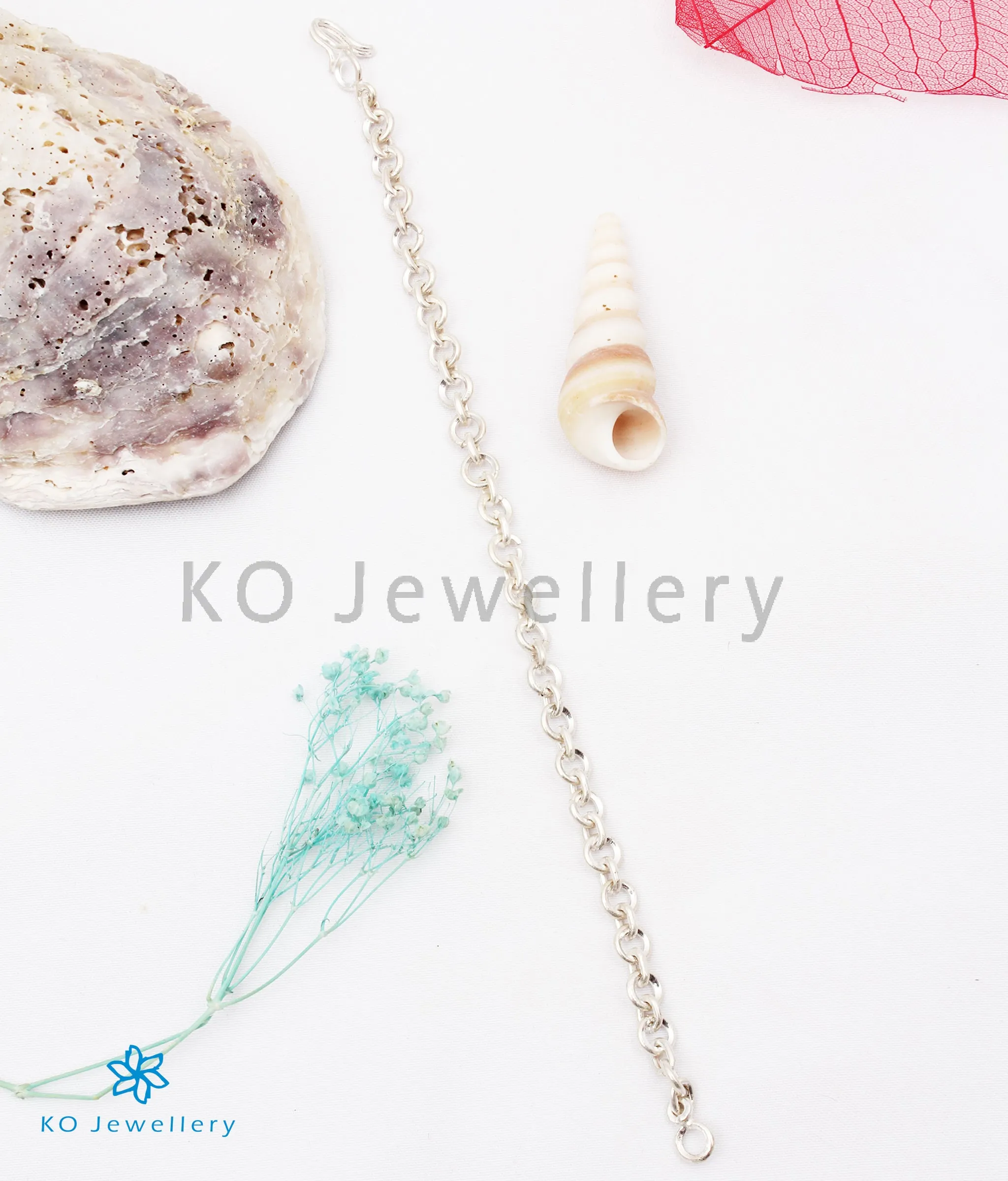 Silver Back Chain / Extender Chain / Extension Chain for Necklaces