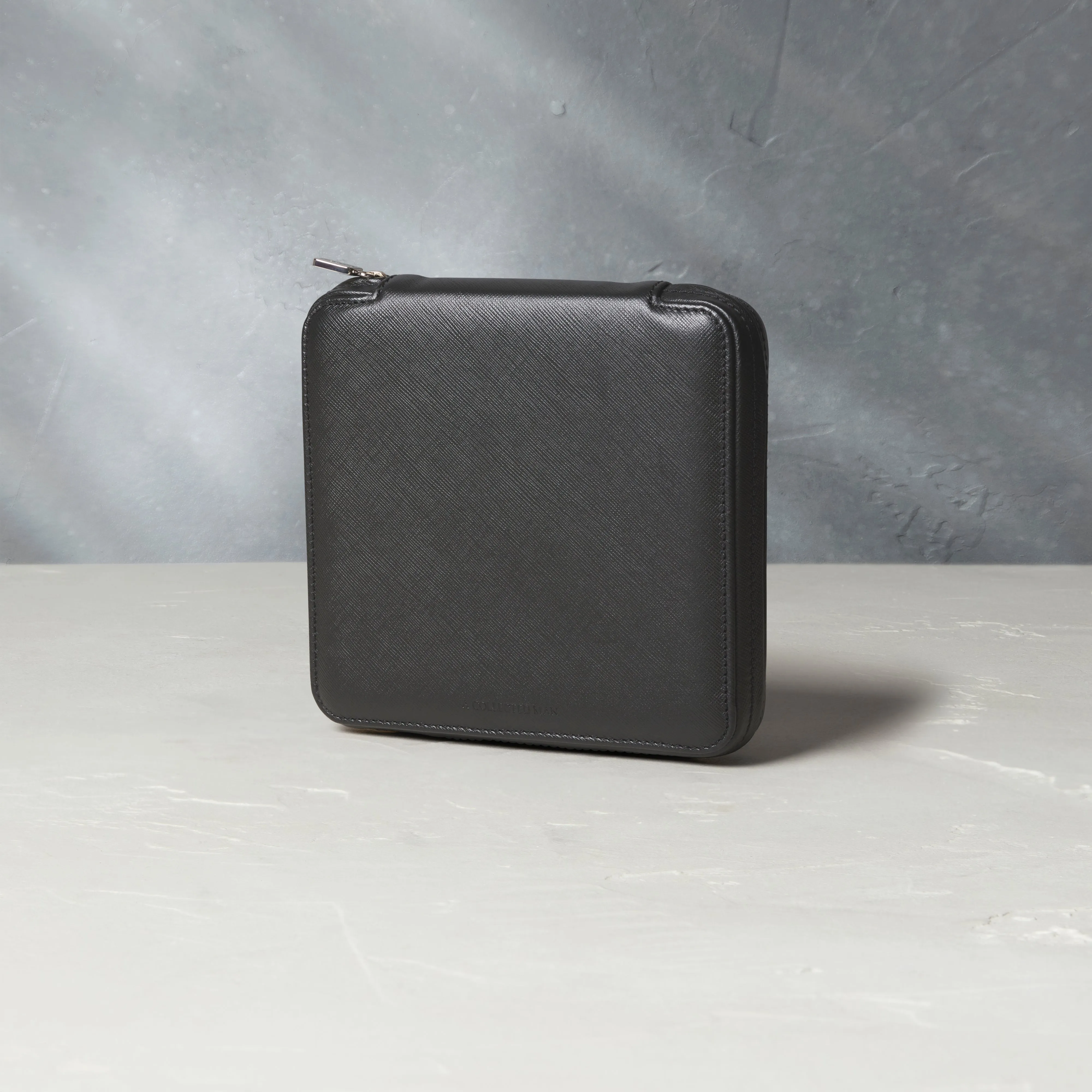 six-watch folio, saffiano