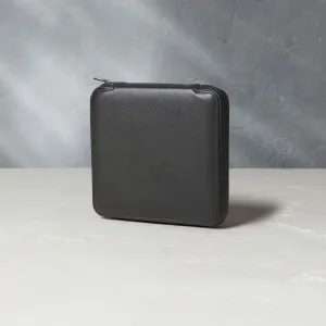 six-watch folio, saffiano