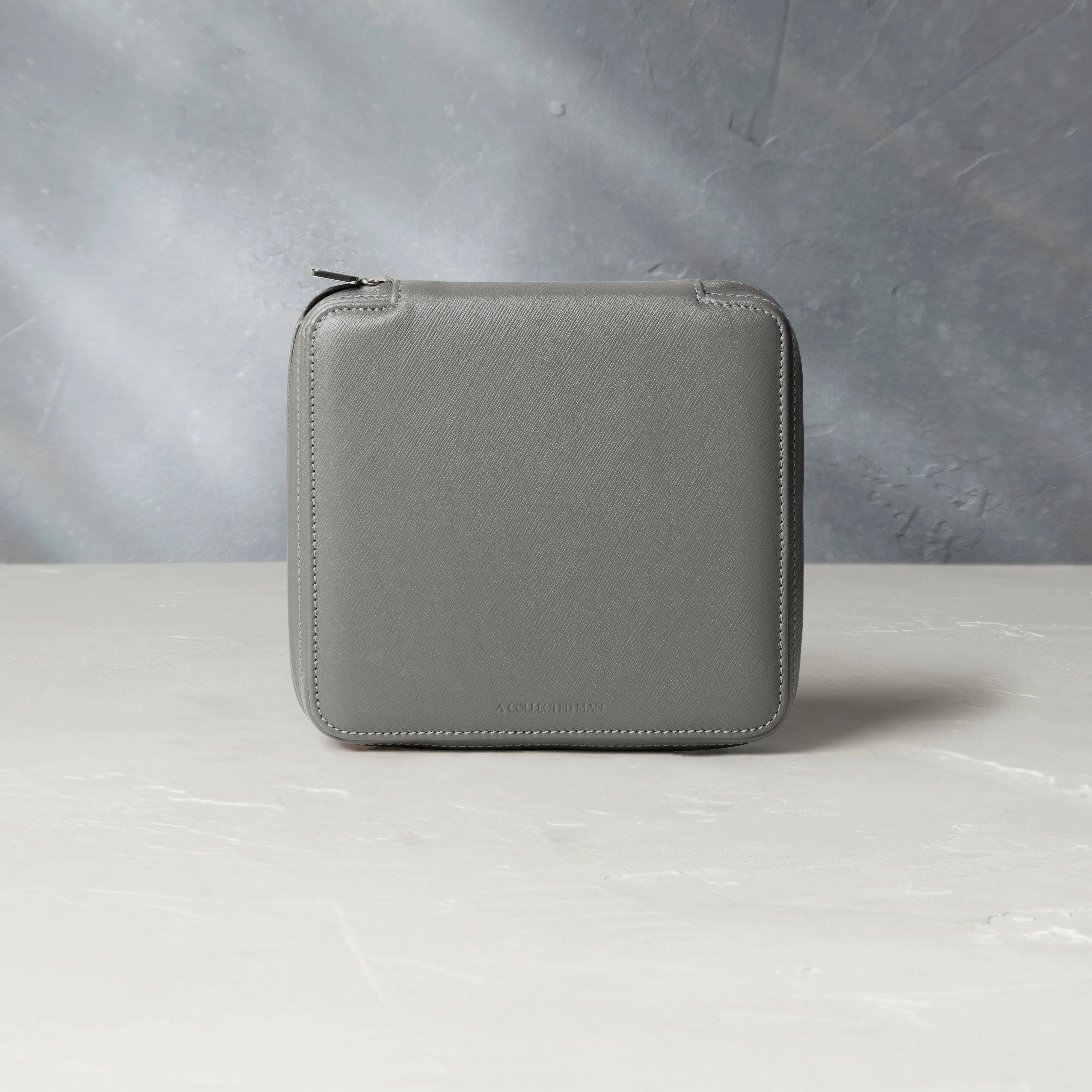six-watch folio, saffiano