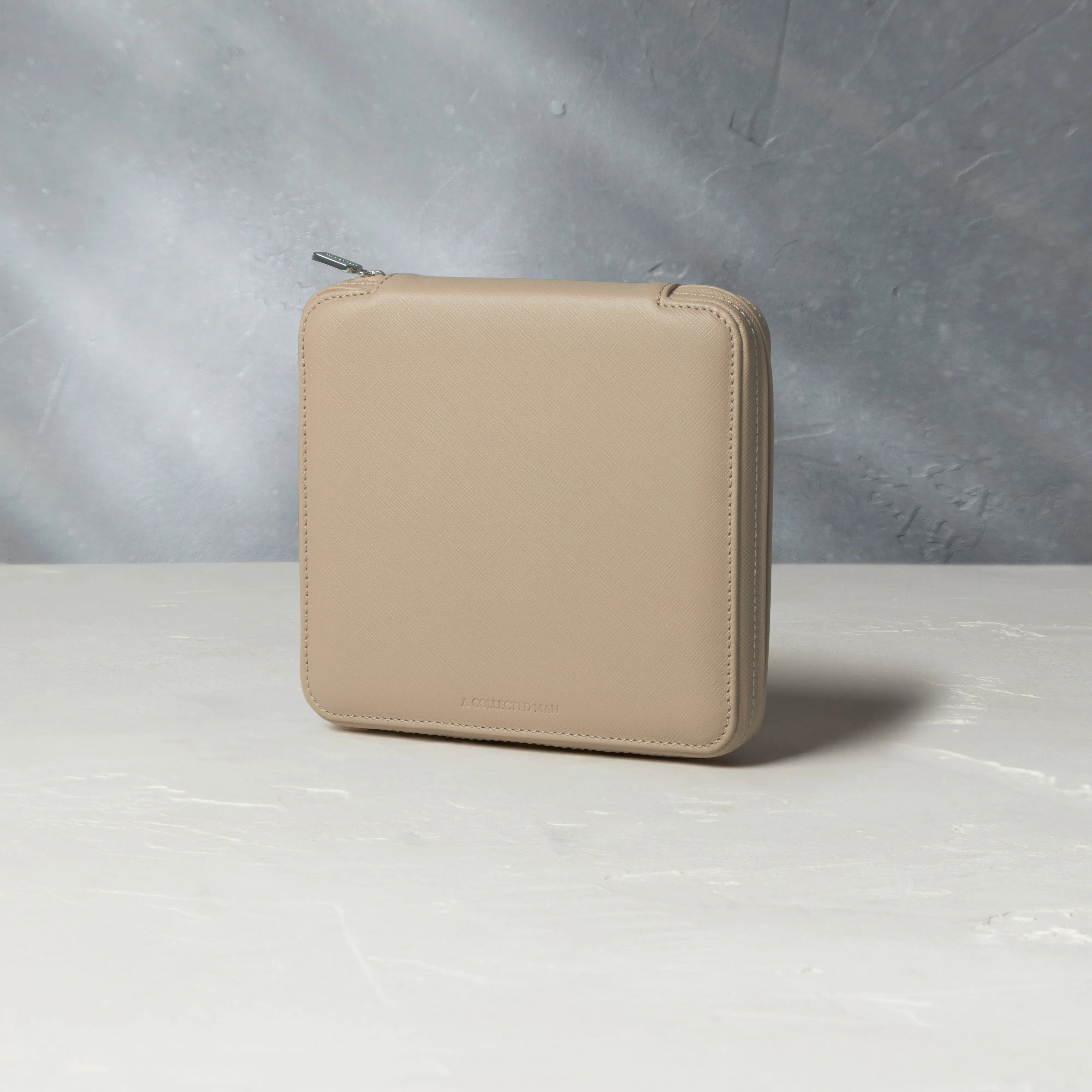 six-watch folio, saffiano