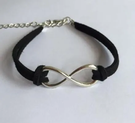 sl 092 1 piece 2017 fashion retro Gothic life leather bracelet anchor rope black chain geometric triangle charm tree cross jewel
