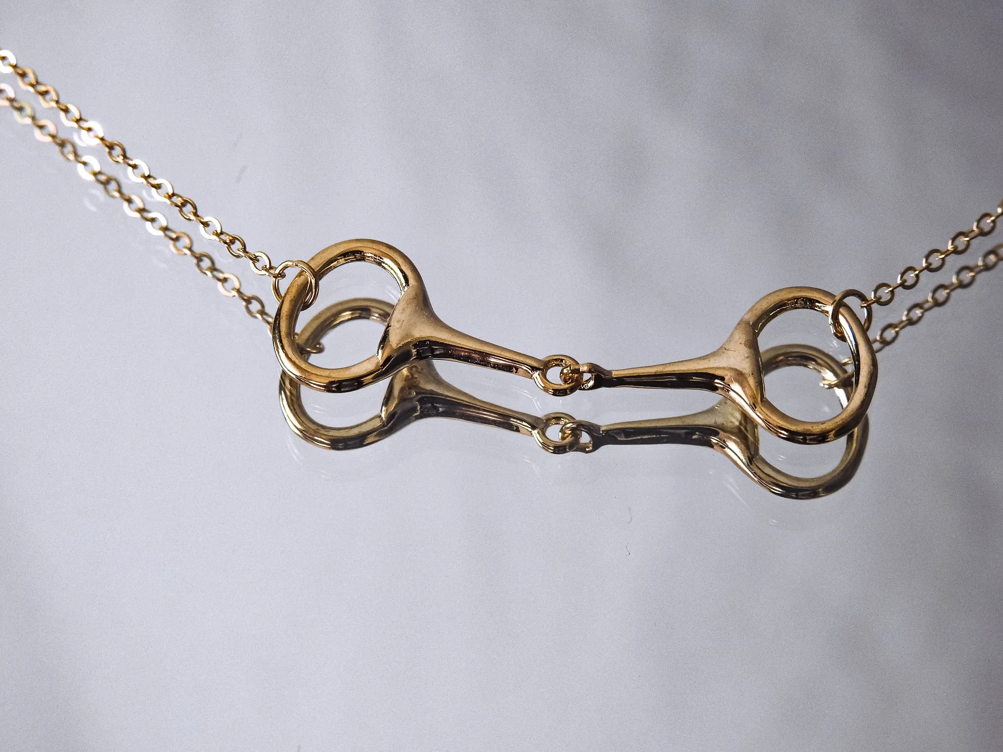 Snaffle Necklaces Sterling Silver