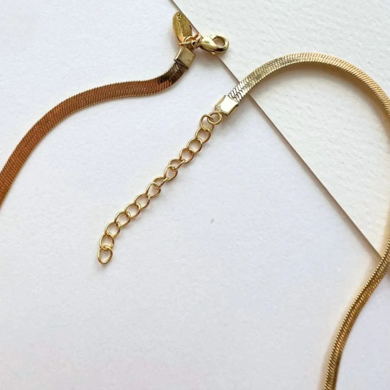 Snake Chain Gold Plated, Waterproof and Anti-Tarnish