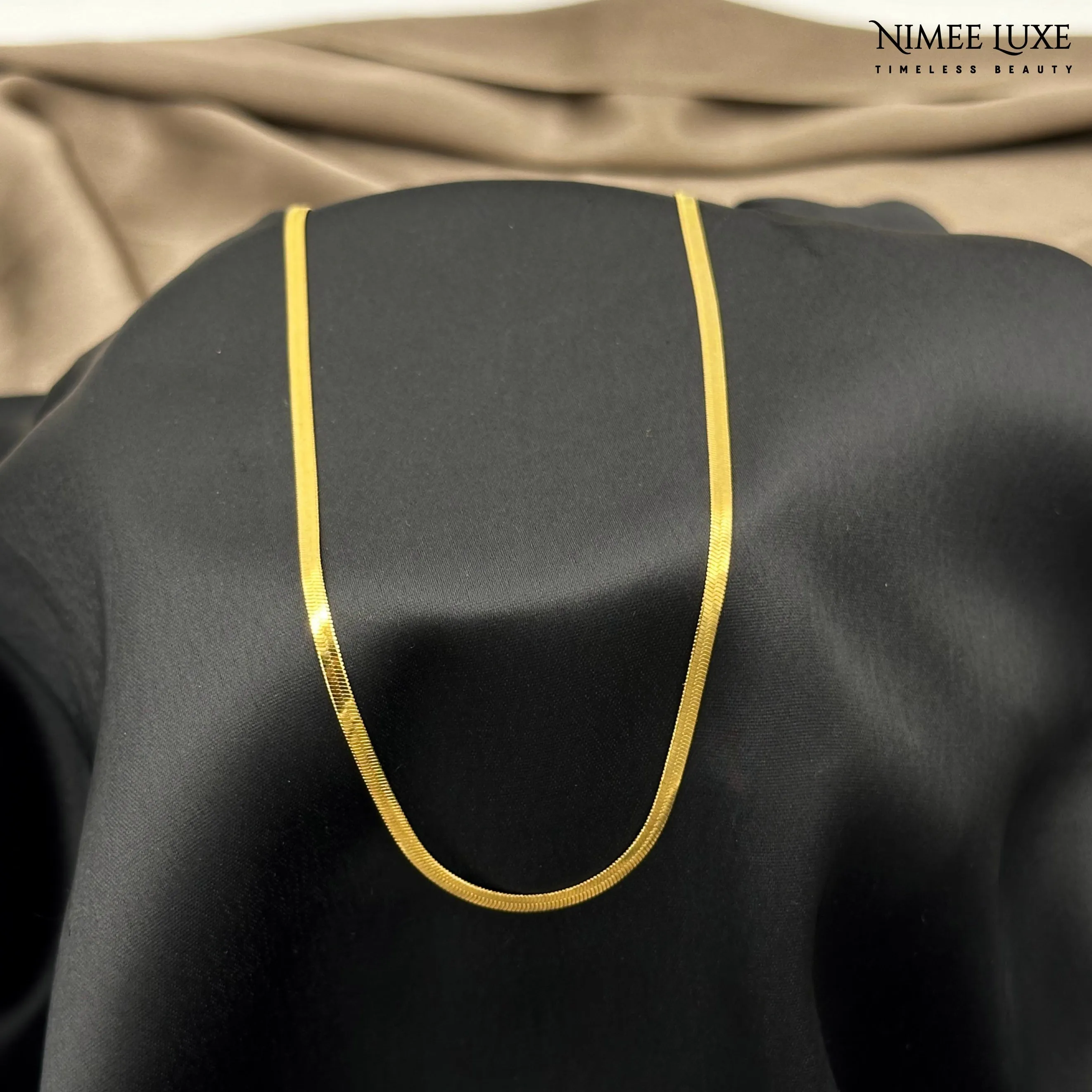 Snake Chain Gold Plated, Waterproof and Anti-Tarnish
