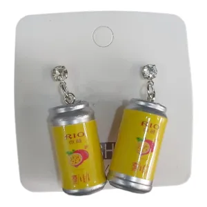 Soda Can Stud Earrings