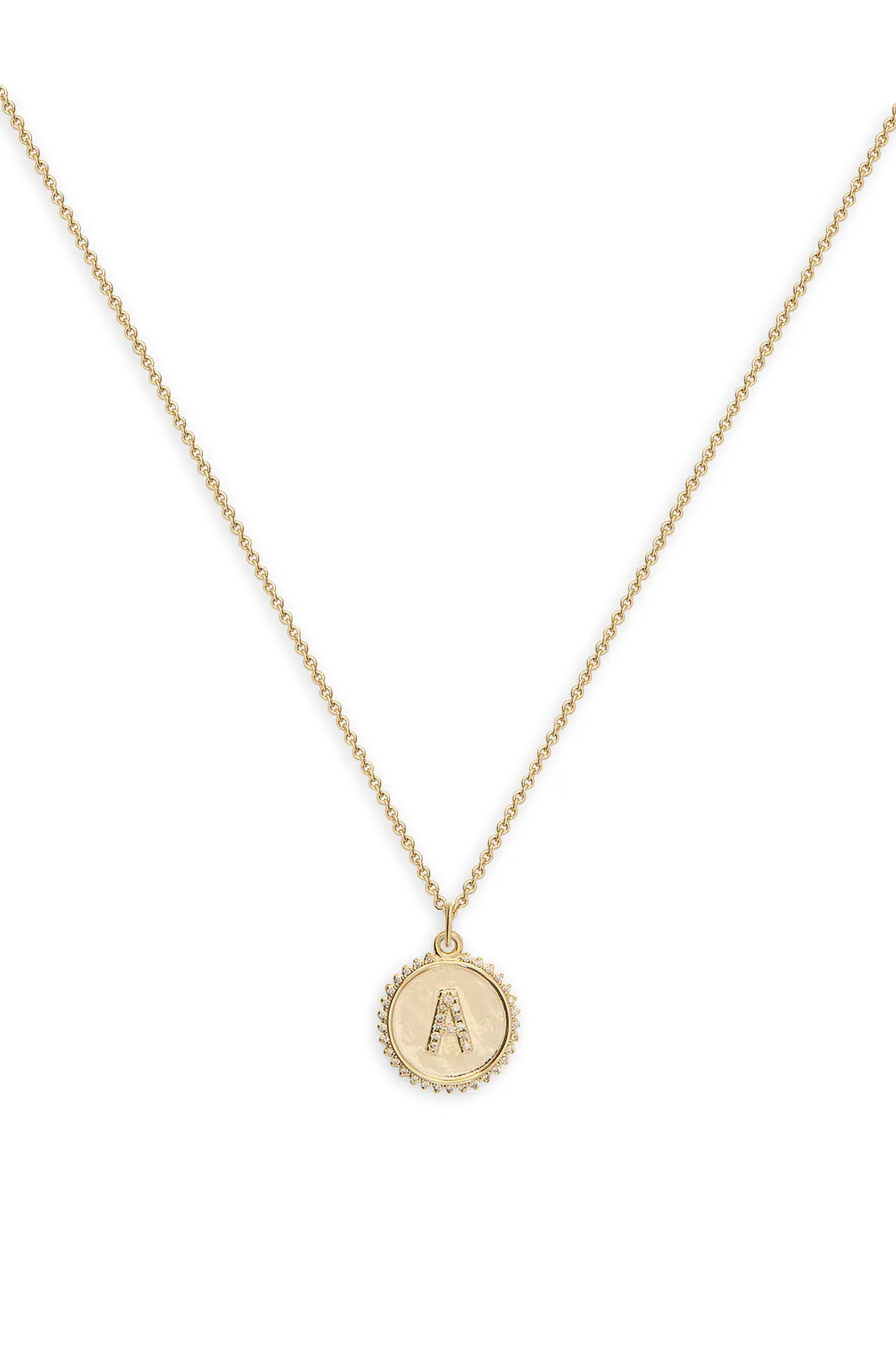 Sol Initial Necklace