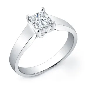 Solitaire Diamond Engagement Ring