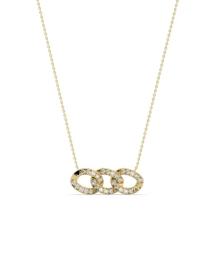Sparkling Chainlink Sparkle Necklace