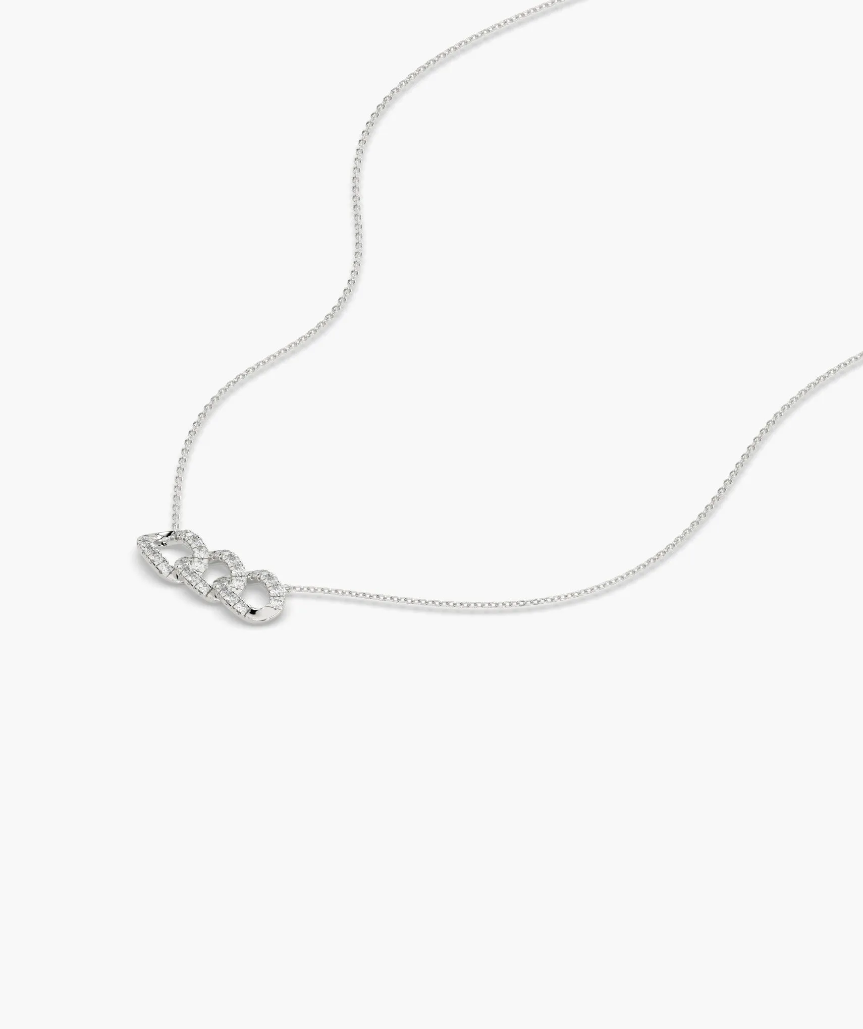 Sparkling Chainlink Sparkle Necklace