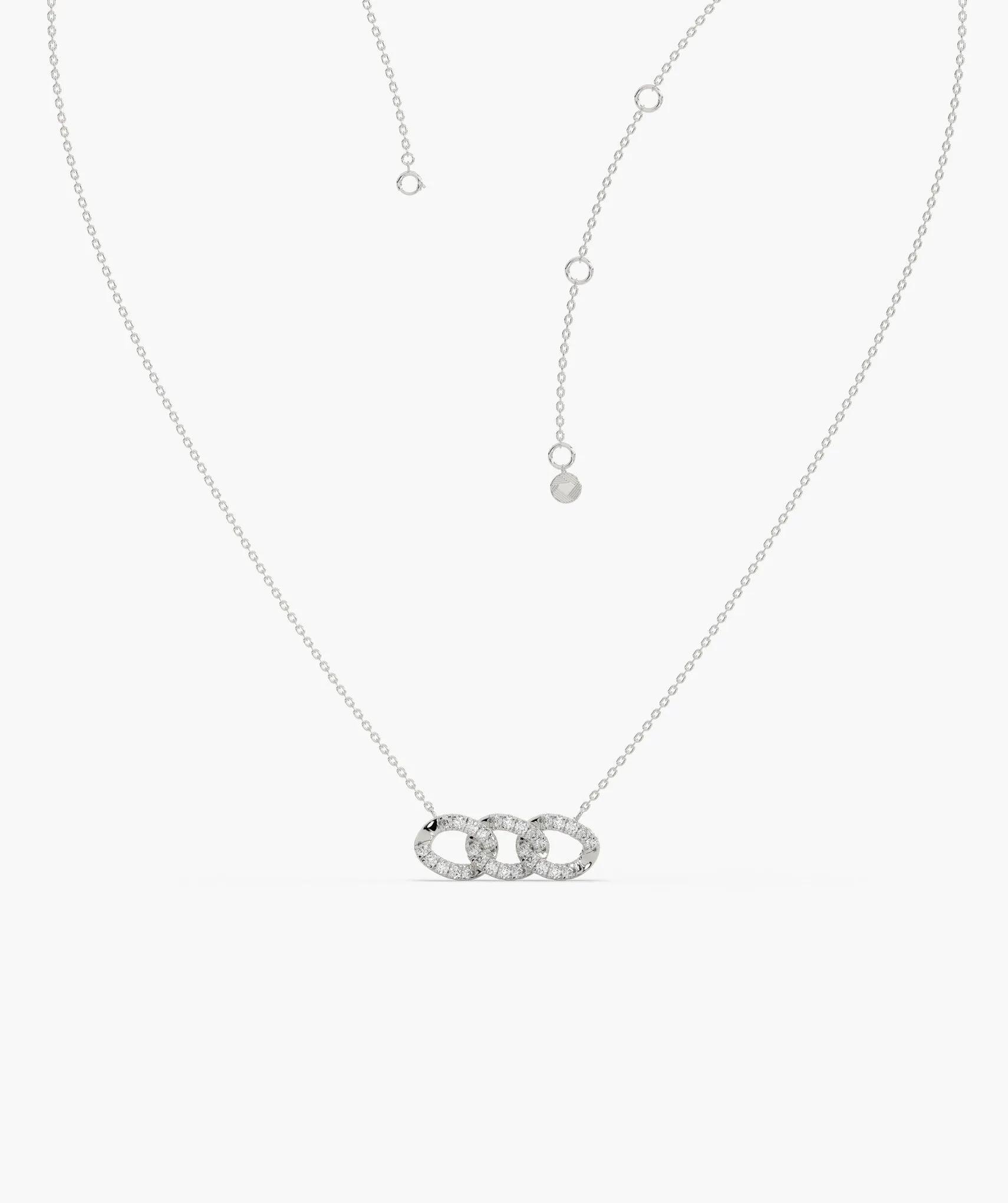 Sparkling Chainlink Sparkle Necklace
