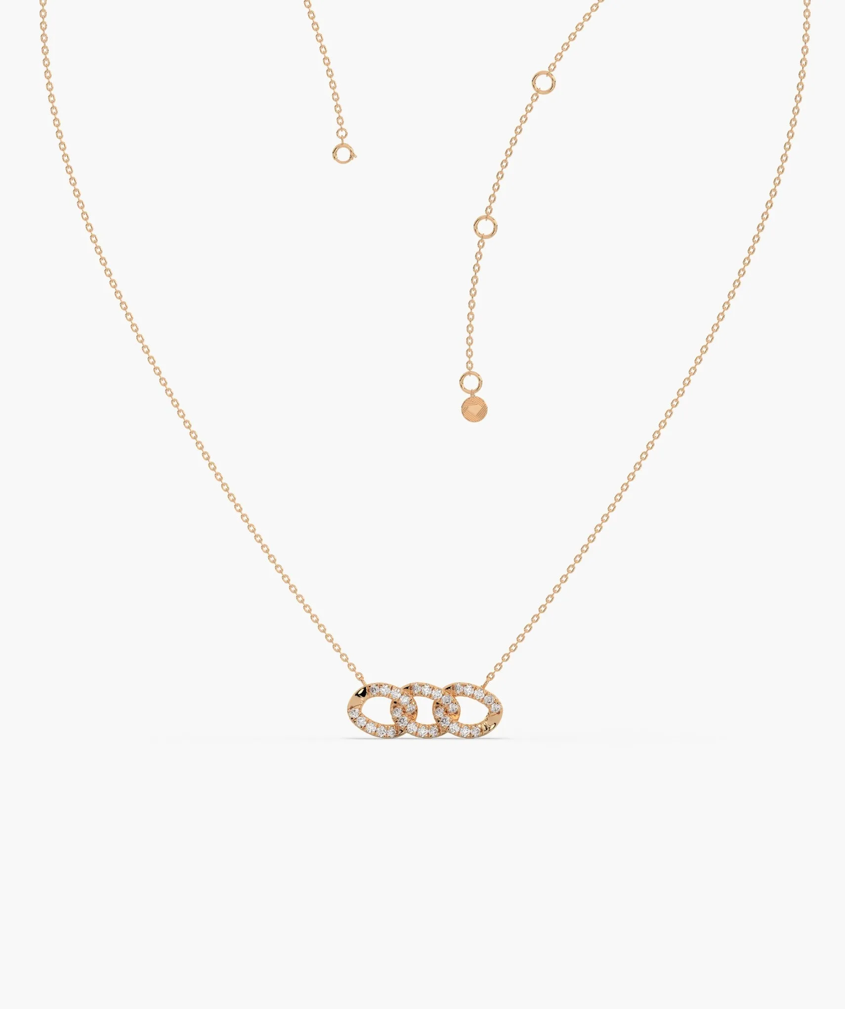 Sparkling Chainlink Sparkle Necklace