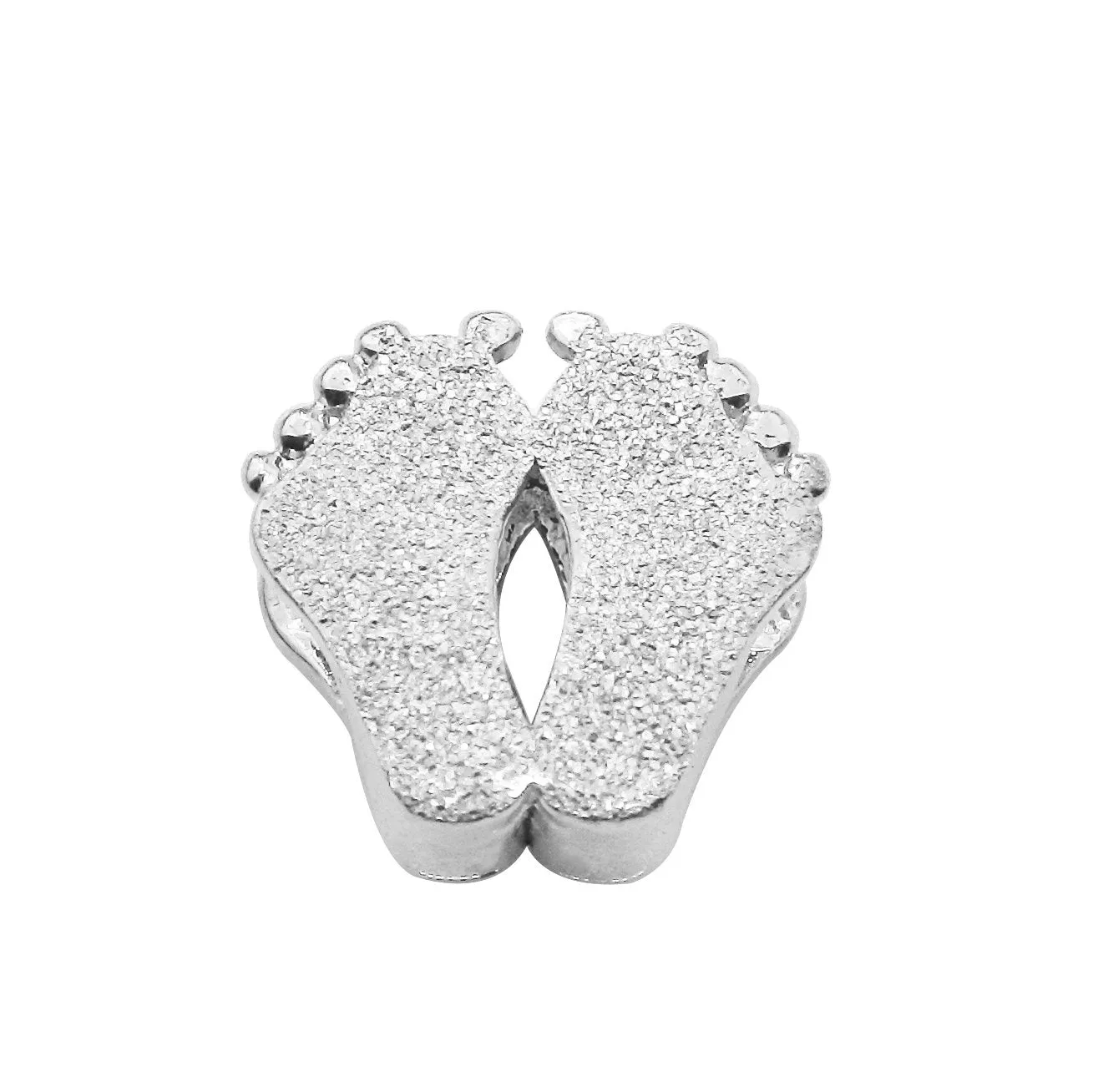 Sparkling Feet Charm for Moment Bracelet