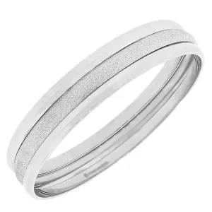 Sparkling Silver Stackables