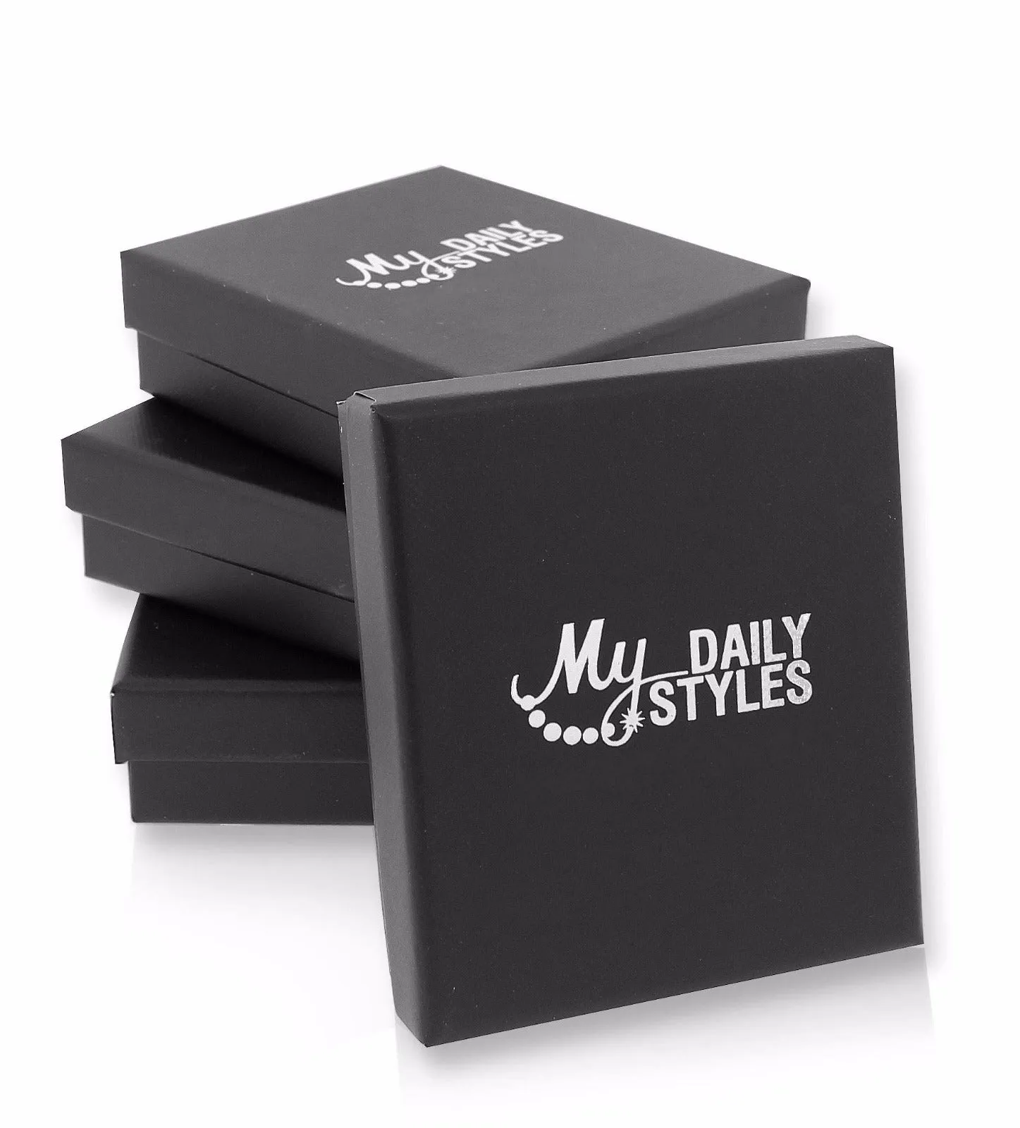 Stainless Steel Multi-Tone Interlocked Three Bangle Bracelets Set