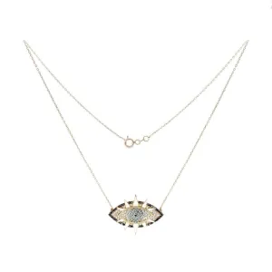 Star Eye Gold Necklace
