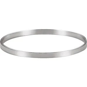 Sterling Silver 4.75mm Bangle Bracelet