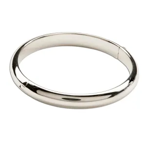 Sterling Silver Baby Bangle Bracelet with FREE Engraving - Bangle (Classic)