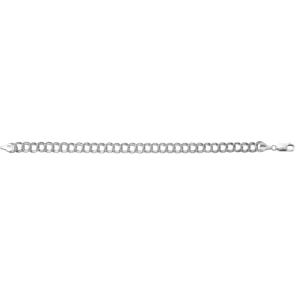 Sterling Silver Charm 8" Bracelet