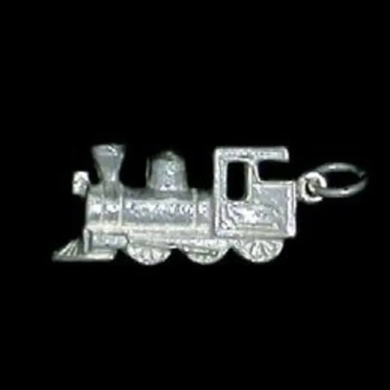 Sterling Silver Steam Locomotive Charm