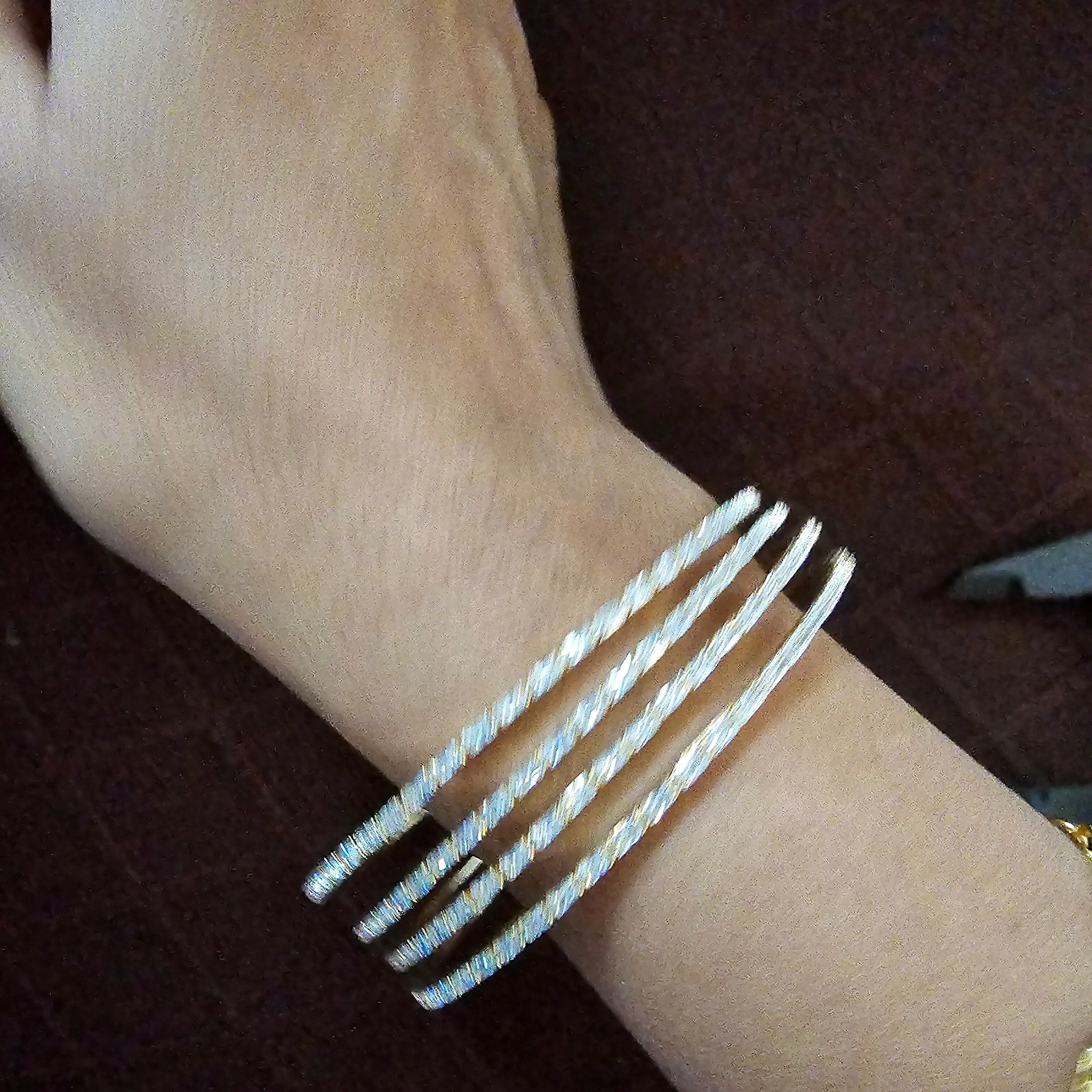 Stone Bangles Set