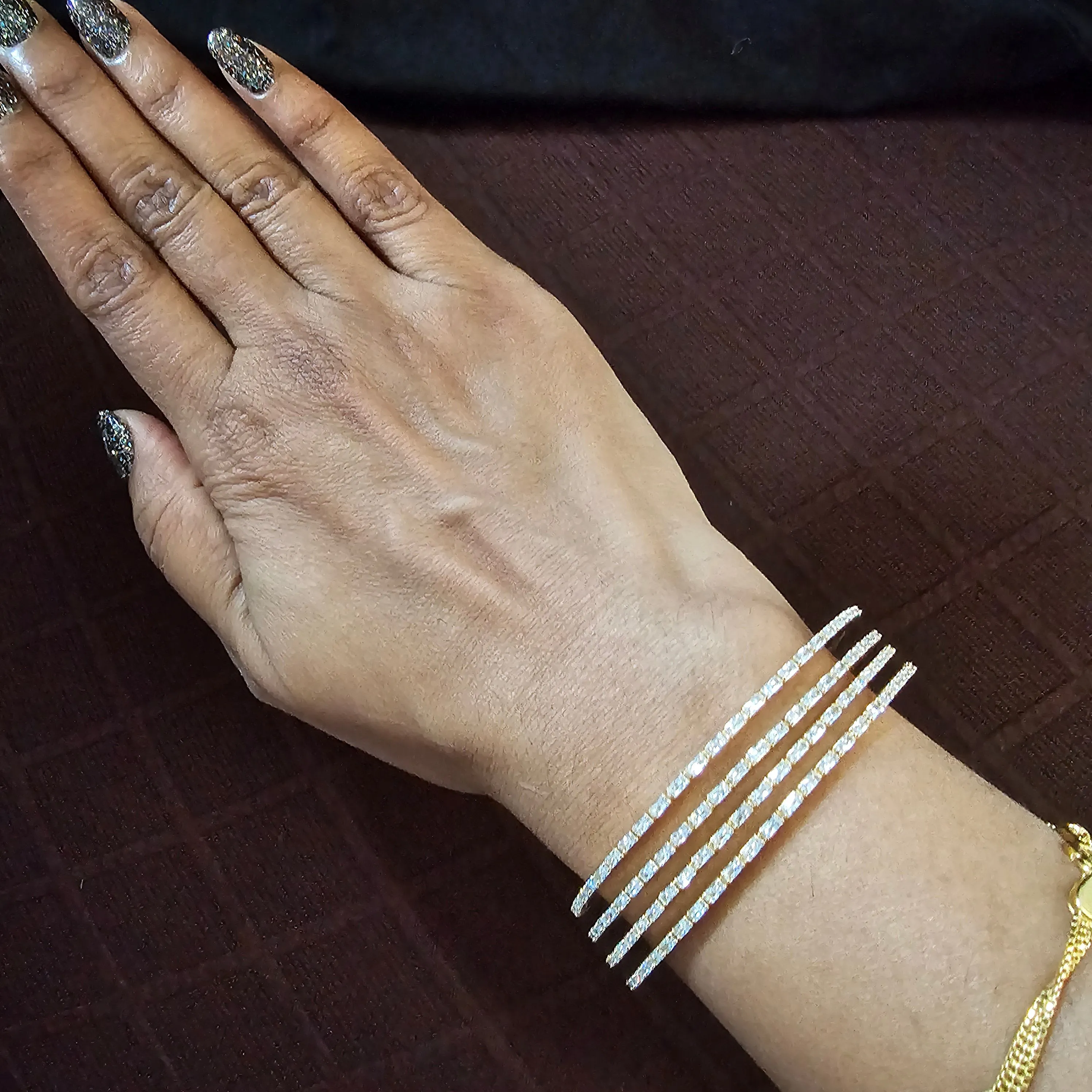 Stone Bangles Set