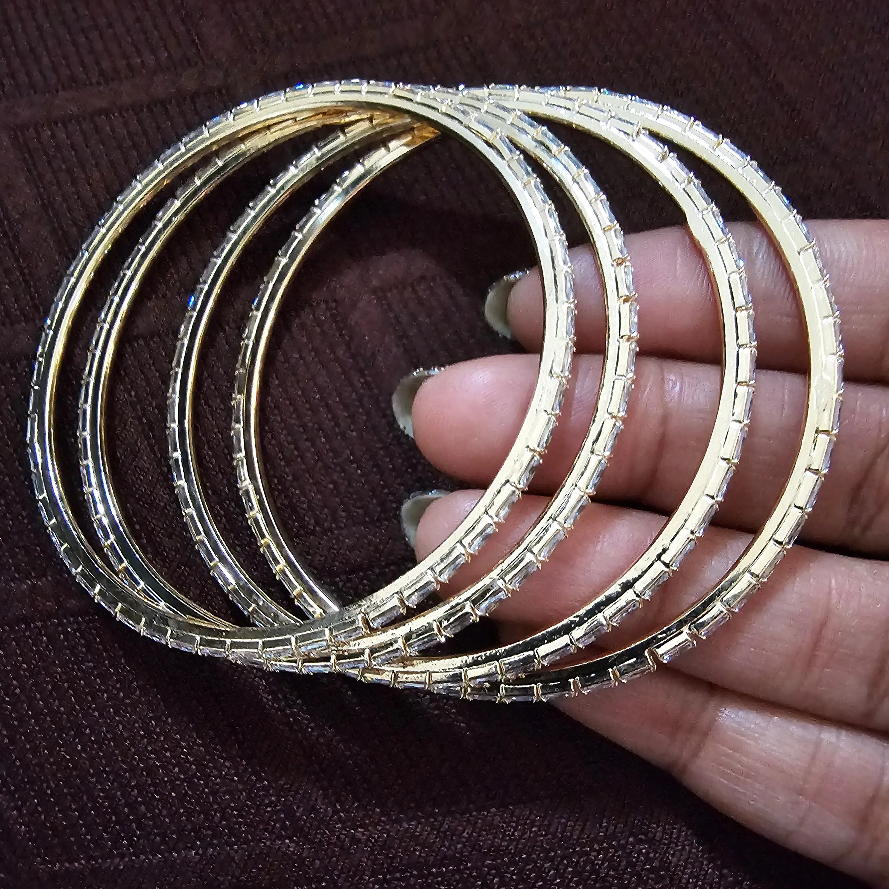 Stone Bangles Set
