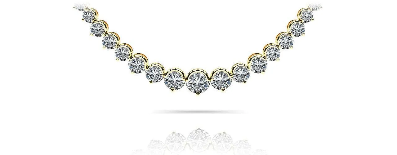 Strand Of Diamonds with 13.97 ct.(finished)