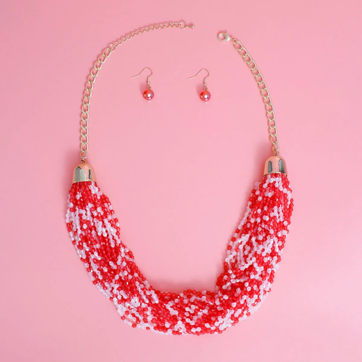 Strand Red Bead Set