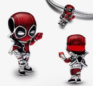 Super Hero Deadpool Pandora Charm for Bracelet